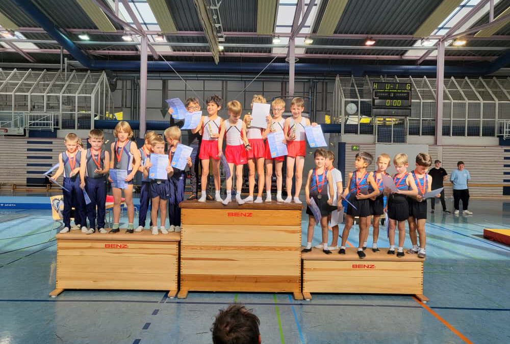 Pokalturnen Rückrunde Nachwuchsturner