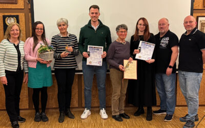 Ehrungen bei der TVH-Mitgliederversammlung