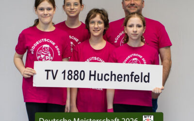 Huchenfelder Prellballerinnen schnuppern Deutsche Meisterschaftsluft