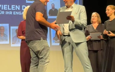 Matthias Riexinger wird für ehrenamtliches Engagement durch die Stadt Pforzheim geehrt